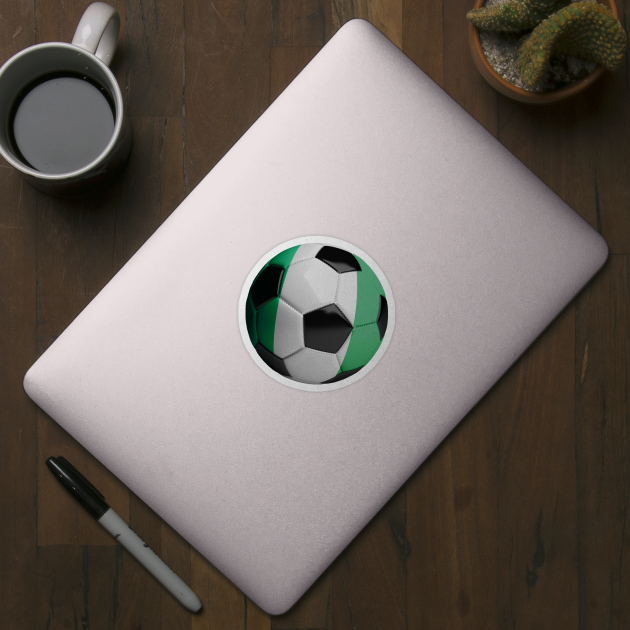 Nigeria Soccer Ball by reapolo